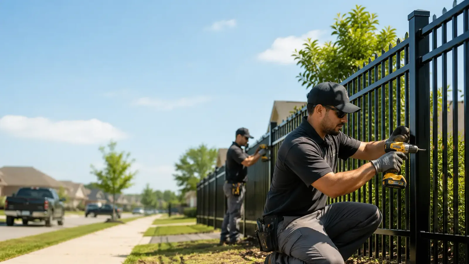 Metal Fence Installation in Estelline, TX